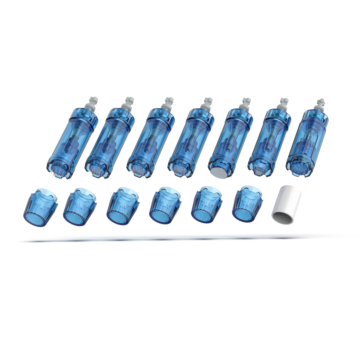 Gamme de cartouches A11/M8s/A9/A8S à côté de capuchons de protection séparés
